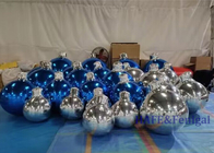 Indoor Outdoor Inflatable Christmas Ornaments Mirror Ball Balloons For Festival Activities