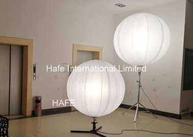 1.6 M Inflatable Lighting Decoration , Led Inflatable Balls 2x650W Tungsten Lamp