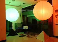 globo inflado aire inflable de la decoración RGBW de la iluminación 400W construido en fan