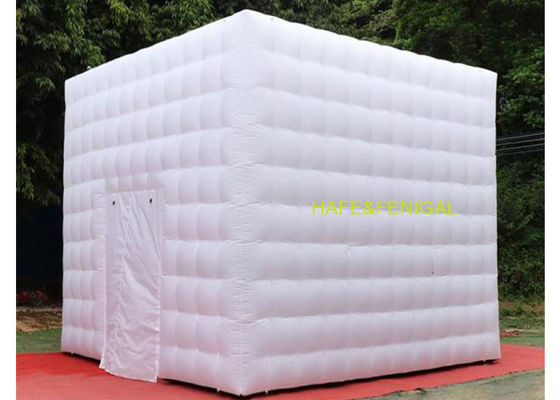 3m Square Inflatable Tent With Built-In Colorful Lights Optional Brand Logo Printing