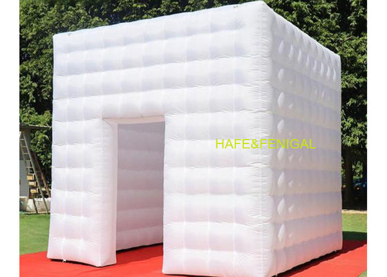 3m Square Inflatable Tent With Built-In Colorful Lights Optional Brand Logo Printing
