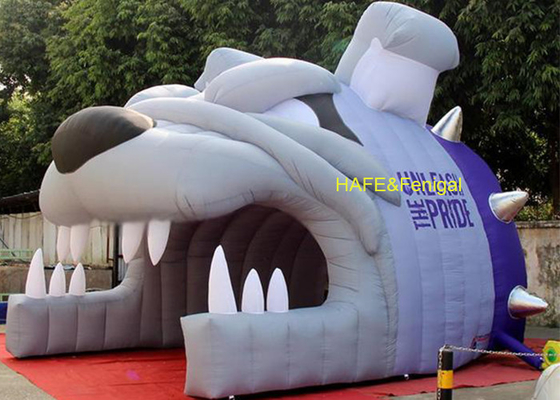 7m Long X 6m Wide X 5m High Customized Cartoon Animal Inflatable Dome Tent Practical Efficient Setup