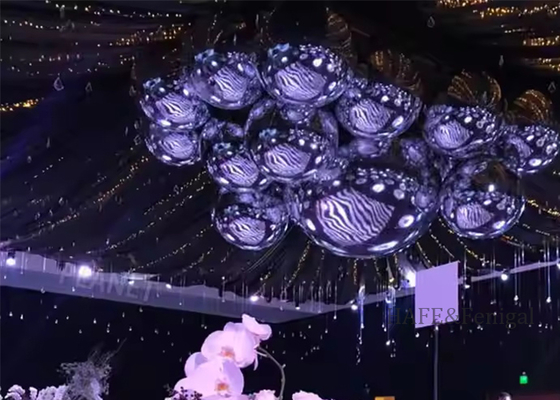 Event Party Stage Club Store Decoration Advertising PVC Inflatable Mirror Ball