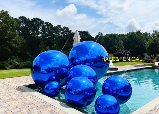 Inflatable PVC Big Shiny Mirror Balloons Perfect As A Luxury Pool Party Decoration
