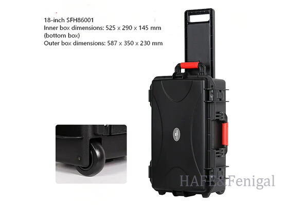 Portable Plastic Safety Case Multi-Functional Waterproof And Shockproof