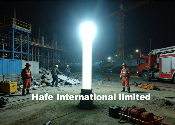Compact Inflatable Light Tower with Quick Inflation Technology and Long Lasting LED Lights for Versatile Outdoor Usage