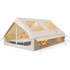 Weather Resistant and Durable Inflatable Air Tent with Modular Assembly for Outdoor Events