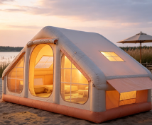 Durable Inflatable Air Tent with High Wind Resistance, Easy Setup, and Portable Design for Outdoor Events