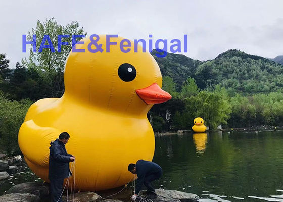 Poliéster de encargo publicitario inflable al aire libre 210T de las decoraciones del globo del Pvc
