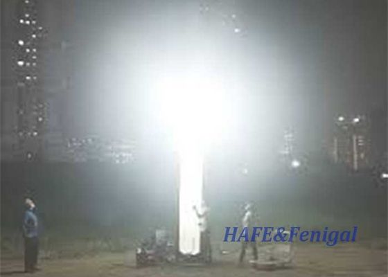 Torre de luz inflable resistente al viento de alto rendimiento con instalación rápida en menos de 5 minutos para construcción y eventos