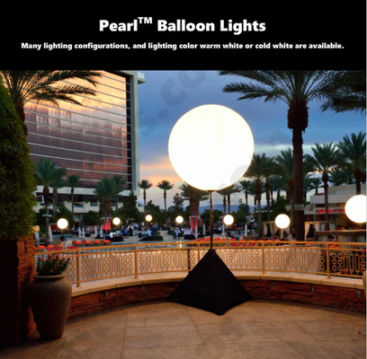 Airstar Tipo 400W Inflables LED Esfera Blanca Eventos Iluminación Balón personalizado para la venta