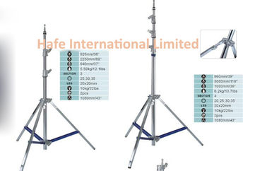 Durable Tripod Light Stand with Adjustable Height and Stable Base Suitable for Professional Photography and Video Lighting Equipment