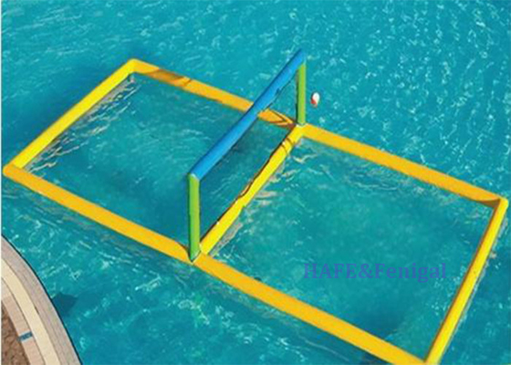 Inflatable Water Volleyball Court Frame Entertainment Toy Sea Amusement Park Customized