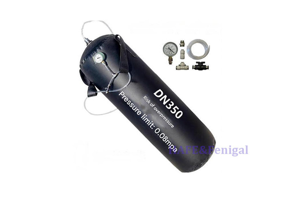 Bolsa de aire inflable de goma para taponamiento de tuberías de alcantarillado, taponamiento de agua, engrosamiento