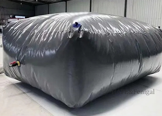 Tanque de almacenamiento de gas blando plegable de PVC portátil, bolsa de almacenamiento de gas adecuada para actividades al aire libre, emergencia industrial