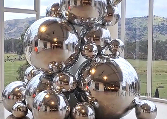 4ft 5ft 6ft Inflatable PVC Shiny Mirror Balloons For Luxury Wedding And Birthday Decorations