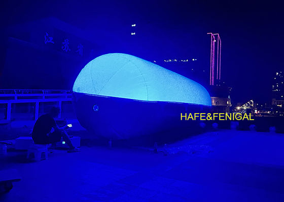 Luz de tubo de globo de película LED RGB de 5 m: Iluminación ambiental portátil, potente y suave