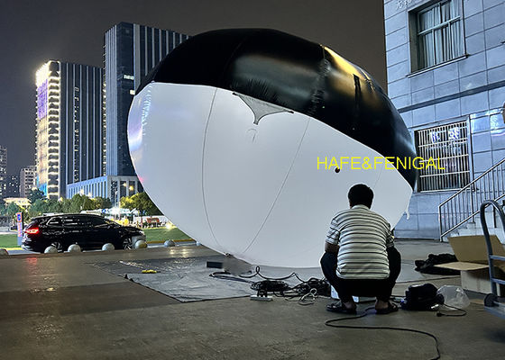 1.8kW Elliptical LED Film Balloon Light For Street Night Scenes, Film Sets, And Large-Scale Events