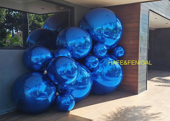 Inflatable Mirror Ball: Reflective Shiny Spheres & Colorful Balloons For Event Decor