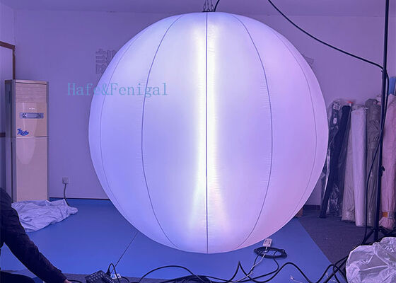 1.6m 400w Luz de globo inflable RGBW a todo color --- decoraciones de fiesta y iluminación ambiental dinámica que cambia de color