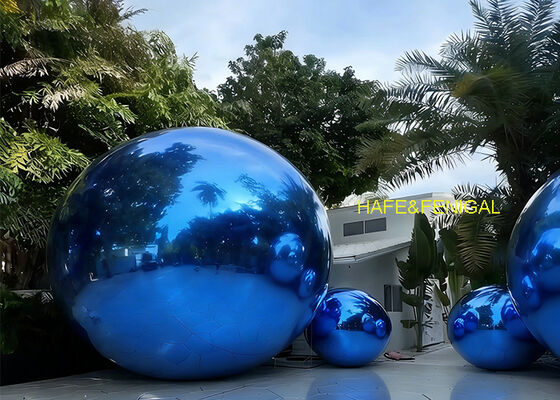Inflatable PVC Mirror Balls for Landscaping, Lawn, and Courtyard Decoration