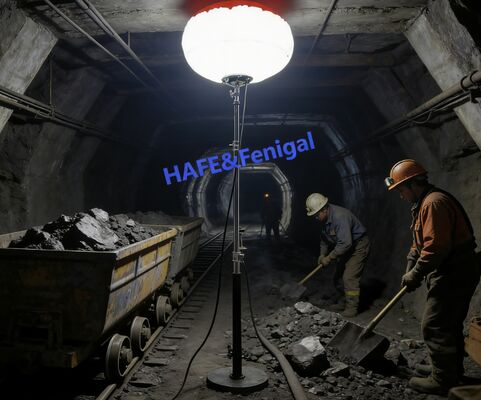 Luz de globo de seguridad y rescate de 400 W    70 × 40 cm Iluminación de emergencia portátil para un despliegue rápido