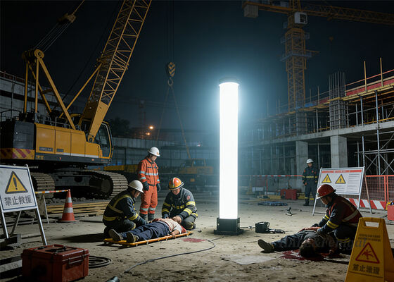 1000W Inflatable Light Tower with Quick Setup and Wind Resistance for Outdoor Events and Industrial Sites
