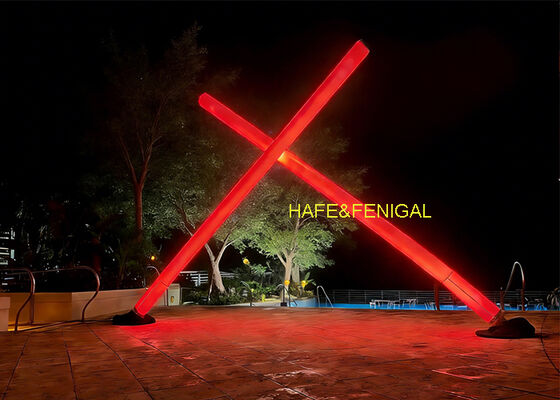 RGBW LEDs, DMX/Bluetooth Control, And A Quick-Setup Lock-Air Inflatable Tube Light