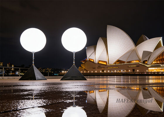 Luz de globo LED Pearl de 200W, altura de 0,9m a 1,6m Adecuado para iluminación y decoración de eventos