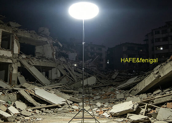 Sun AP Series Balloon Light with 360° Uniform Illumination Flexible Power Solutions and Silent Operation for Disaster Sites