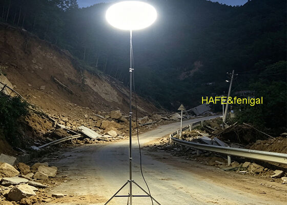 Sun LED80DC AP Balloon Light - 80W LED Portable Rescue Light with 12,000 Lumens and Silent Operation