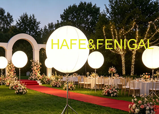 Luz de globo Pearl EN: 200W Luz inflada LED con envolvente personalizable y opción de CC portátil para eventos