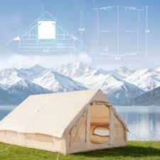 Tienda de campaña inflable impermeable portátil diseñada para festivales de camping al aire libre, actividades de emergencia y recreativas