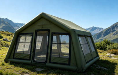 Lightweight Inflatable Air Tent with Fast Inflation and Weather Resistant Design for Outdoor Activities