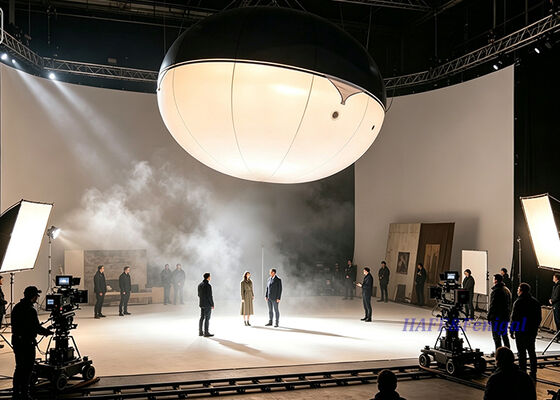 Luz Elíptica LED Tipo Globo de 4800W de Alta Potencia con Rendimiento de Alto CRI para Cine y Eventos a Gran Escala
