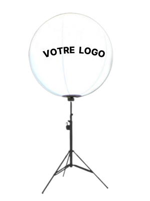 400W Dimmable White LED Balloon Light for Holiday Event Decoration and Inflatable Balloon Light Displays