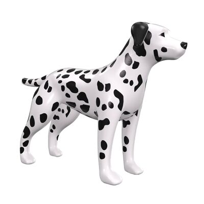Réplica inflable de perro de PVC personalizada y modelo inflable de perro para exhibiciones en tiendas de mascotas