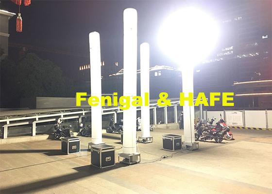 Adjustable Generator Polysilk 1000W HMI Inflatable Work Light