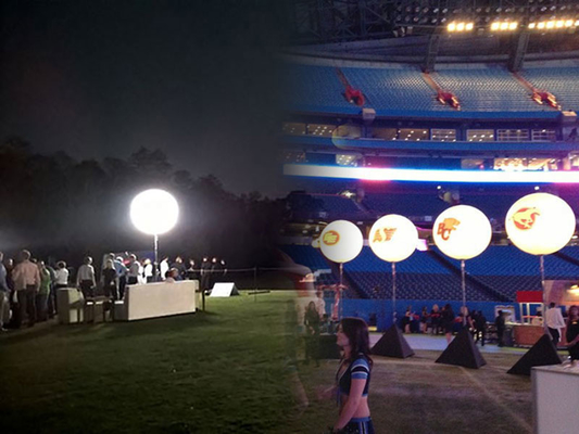 Maximum Ambient Lighting Effect Moon Balloon Light LED 200W 400W